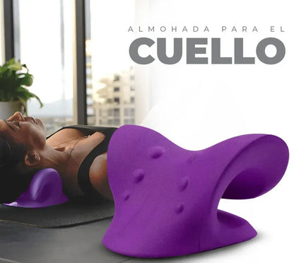 Almohada terapéutica de tracción cervical